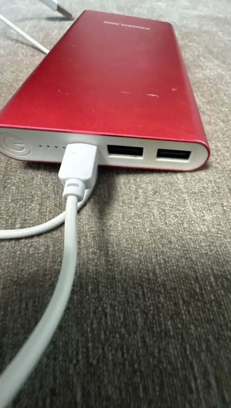 POWERADD Red Slim Portable External Battery Charger Power Bank